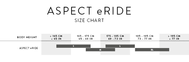 ASPECT eRIDE SIZING