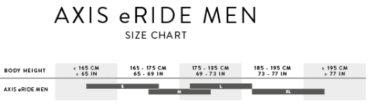 AXIS ERIDE 20 MAN 2 23 SIZING