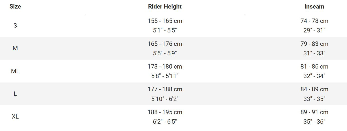 PROCALIBER SIZING