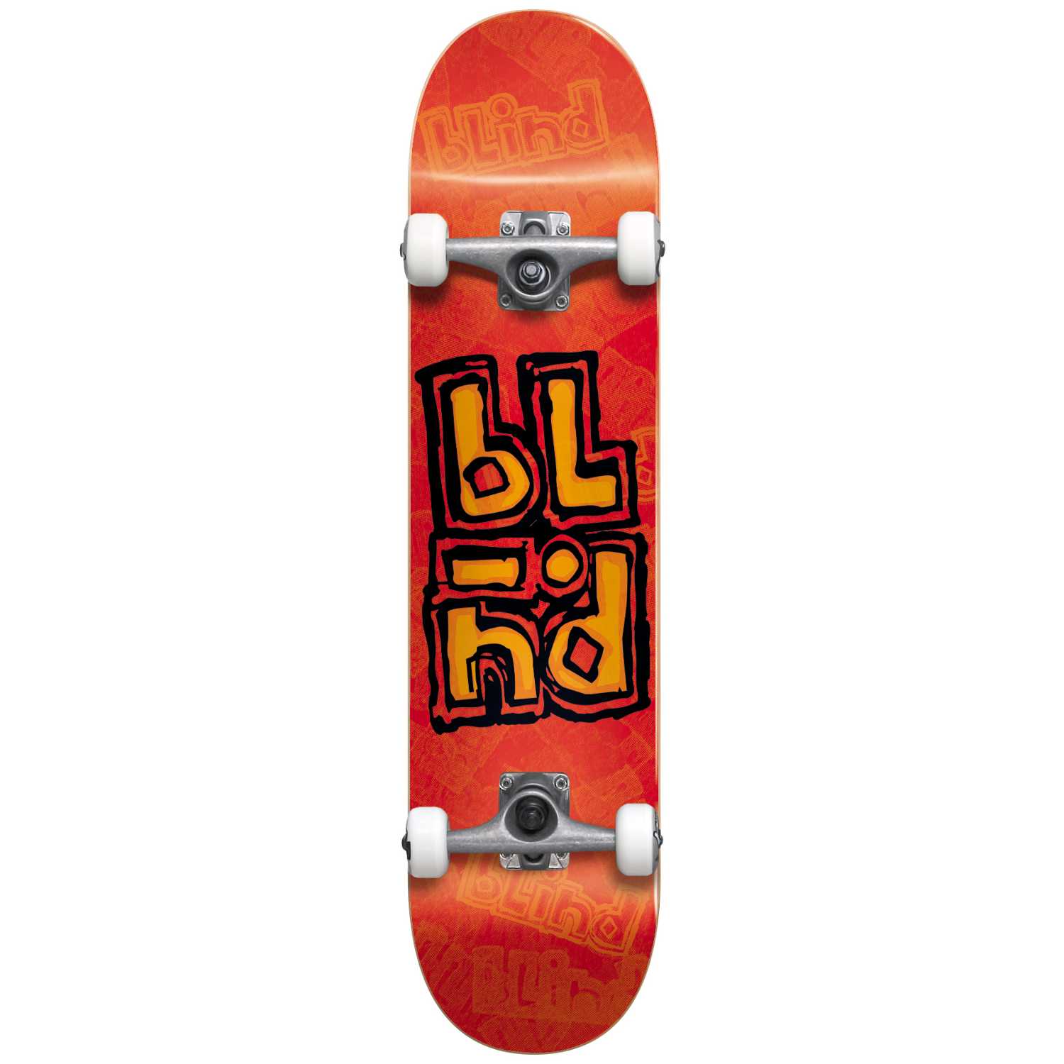 BLIND OG Stacked Stamp FP Complete Skateboard 8'' - Orange