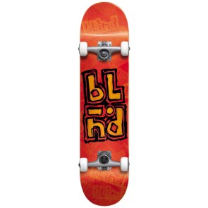 BLIND OG Stacked Stamp FP Complete Skateboard 8'' - Orange