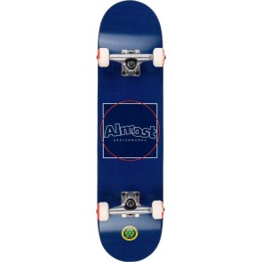 ALMOST Dot Box FP Complete Skateboard 7.75'' - Navy