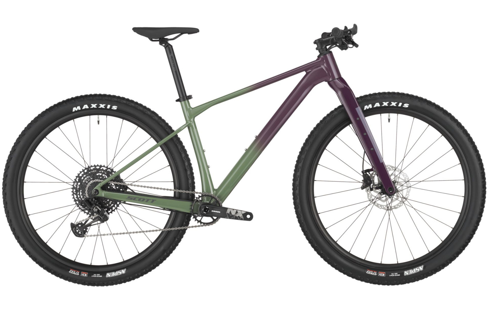 ΠΟΔΗΛΑΤΟ SCOTT SCALE GRAVEL 20 OLIVINE GREEN/BLACKBERRY PURPLE 2025 / SIZE S